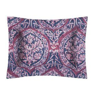 Sferra 2195 Rowyn Standard Shams Navy Berry Set of 3